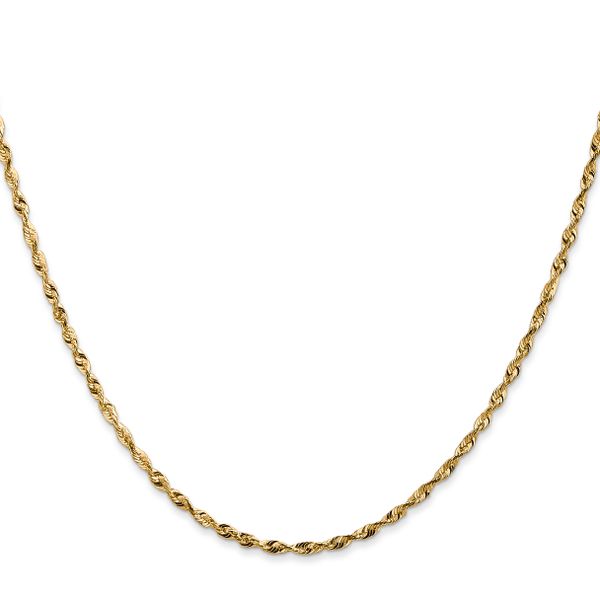 Leslie's 10K 1.8mm Diamond-Cut Lightweight Rope Chain - Image 2