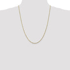Leslie's 10K 1.8mm Diamond-Cut Lightweight Rope Chain - Image 4