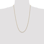Leslie's 10k 1.8mm Diamond-Cut Lightweight Rope Chain - Image 4