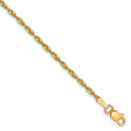 Leslie's 10K 1.8mm Diamond-Cut Lightweight Rope Chain