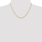 Leslie's 10K 2mm Diamond-Cut Lightweight Rope Chain - Image 4