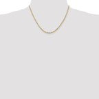 Leslie's 10K 2.5mm Diamond-Cut Lightweight Rope Chain - Image 4
