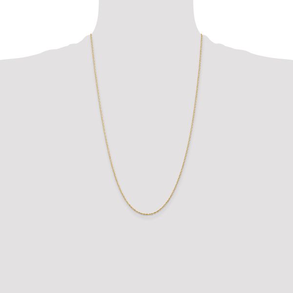 Leslie's 10k 2.5mm Diamond-Cut Lightweight Rope Chain - Image 4