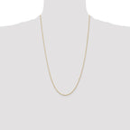 Leslie's 10k 2.5mm Diamond-Cut Lightweight Rope Chain - Image 4