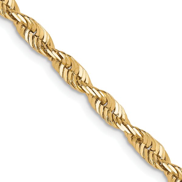 Leslie's 10K 3mm Diamond-Cut Lightweight Rope Chain
