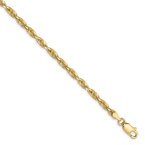 Leslie's 10K 3mm Diamond-Cut Lightweight Rope Chain