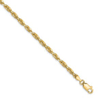 Leslie's 10K 3mm Diamond-Cut Lightweight Rope Chain