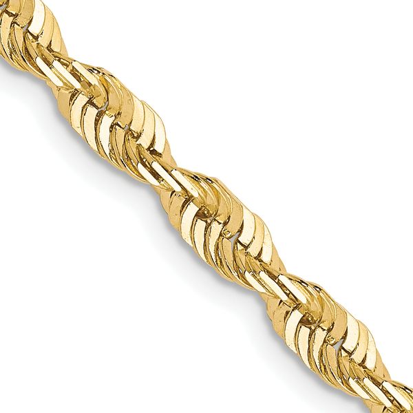 Leslie's 10K 3.5mm Diamond-Cut Lightweight Rope Chain