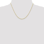 Leslie's 10K 1.5mm Diamond-Cut Lightweight Rope Chain - Image 4