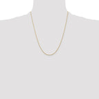Leslie's 10k 1.5mm Diamond-Cut Lightweight Rope Chain - Image 4