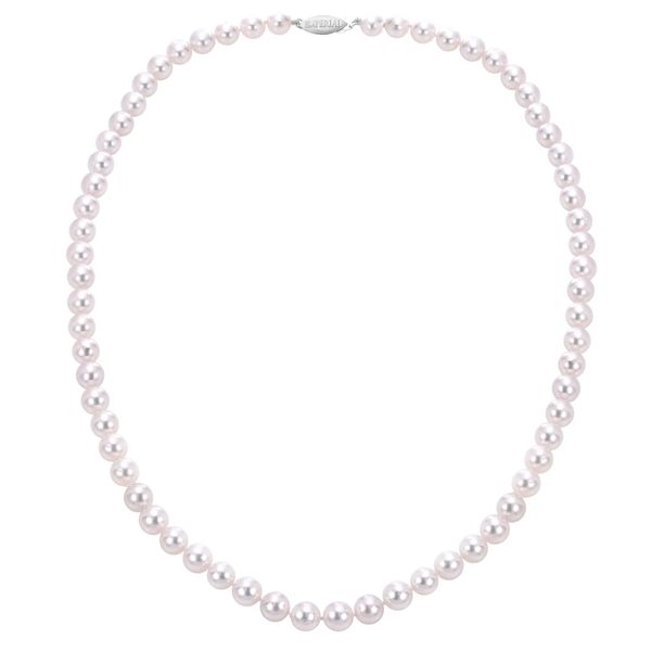 14KT Gold A Akoya Pearl Strand Necklace