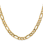 Leslie's 10K 6mm Concave Figaro Bracelet - Image 2