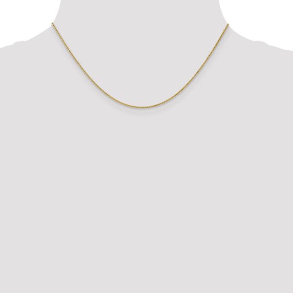 Leslie's 10K 1mm Spiga Chain - Image 4