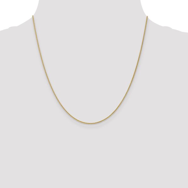 Leslie's 10K 1mm Spiga Chain - Image 4