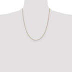 Leslie's 10k 1mm Spiga Chain - Image 4
