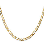 Leslie's 10K 4.5mm Concave Figaro Chain - Image 2