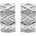 J-Hoop Earrings - Image 2