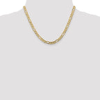 Leslie's 10K 5.25mm Concave Figaro Chain - Image 4