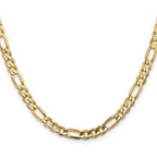 Leslie's 10K 5.25mm Concave Figaro Chain - Image 2