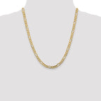 Leslie's 10K 5.25mm Concave Figaro Chain - Image 4