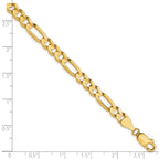 Leslie's 10K 5.25mm Concave Figaro Chain - Image 2