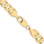 Leslie's 10K 8.75mm Concave Figaro Chain - Image 3
