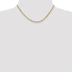 Leslie's 10K 3mm Concave Anchor Chain - Image 4
