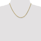 Leslie's 10K 3mm Concave Anchor Chain - Image 4