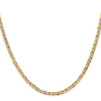 Leslie's 10K 3mm Concave Anchor Chain - Image 2