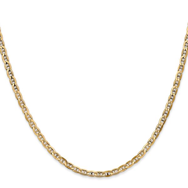 Leslie's 10K 3mm Concave Anchor Chain - Image 2
