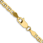 Leslie's 10K 3mm Concave Anchor Chain - Image 3