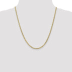 Leslie's 10K 3mm Concave Anchor Chain - Image 4