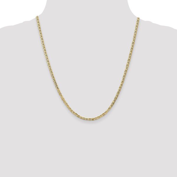 Leslie's 10K 3mm Concave Anchor Chain - Image 4