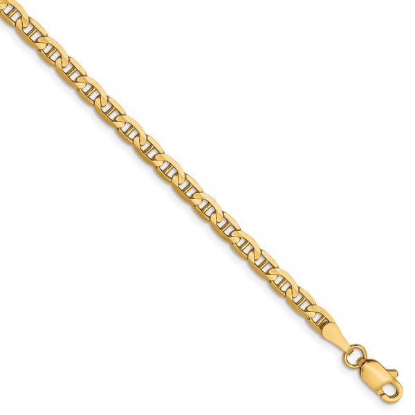 Leslie's 10K 3mm Concave Anchor Chain