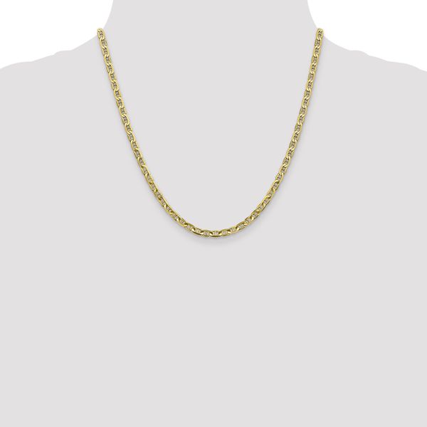 Leslie's 10K 3.75mm Concave Anchor Chain - Image 4