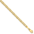 Leslie's 10K 3.75mm Concave Anchor Chain