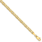 Leslie's 10K 3.75mm Concave Anchor Chain