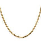 Leslie's 10K 2.4mm Flat Beveled Curb Chain - Image 2