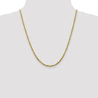 Leslie's 10K 2.4mm Flat Beveled Curb Chain - Image 4