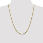 Leslie's 10K 2.4mm Flat Beveled Curb Chain - Image 4