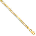 Leslie's 10K 2.4mm Flat Beveled Curb Chain