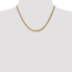 Leslie's 10K 3.9mm Flat Beveled Curb Chain - Image 4