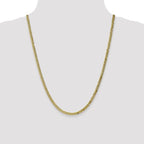 Leslie's 10K 3.9mm Flat Beveled Curb Chain - Image 4