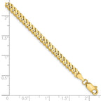 Leslie's 10K 3.9mm Flat Beveled Curb Chain - Image 2