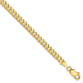 Leslie's 10K 3.9mm Flat Beveled Curb Chain