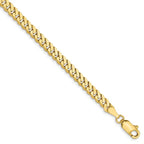 Leslie's 10K 3.9mm Flat Beveled Curb Chain