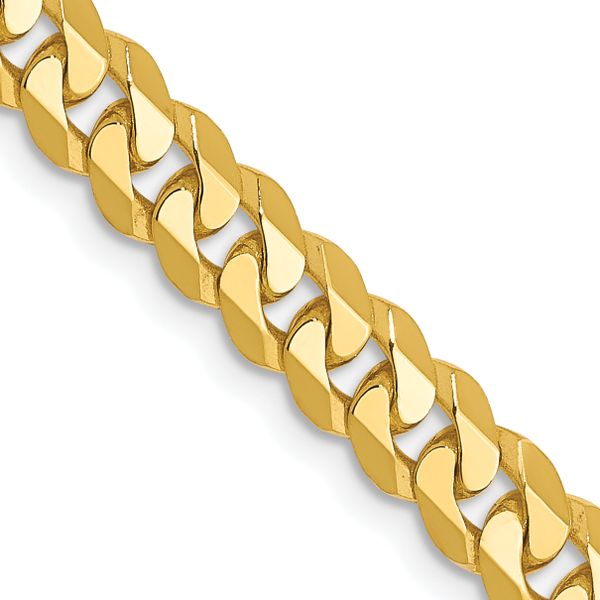Leslie's 10K 4.6mm Flat Beveled Curb Chain