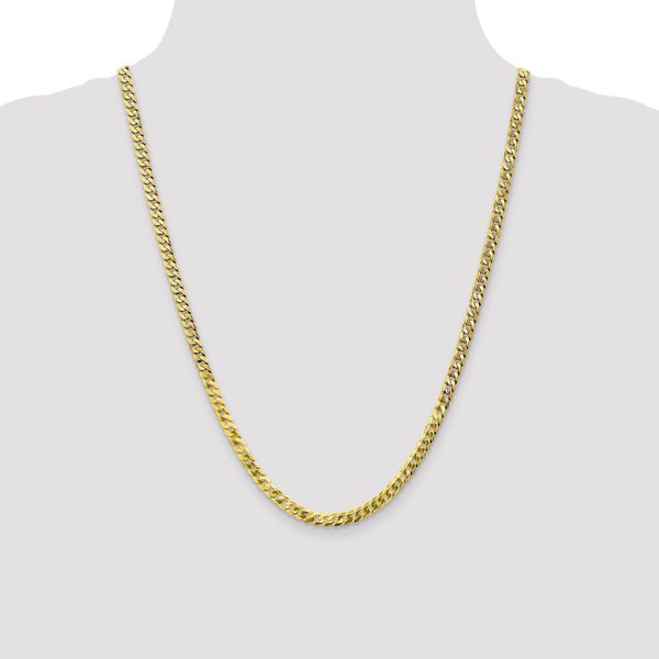 Leslie's 10K 4.6mm Flat Beveled Curb Chain - Image 4