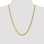 Leslie's 10K 4.6mm Flat Beveled Curb Chain - Image 4