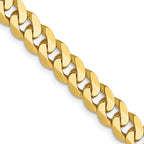 Leslie's 10K 5.75mm Flat Beveled Curb Chain